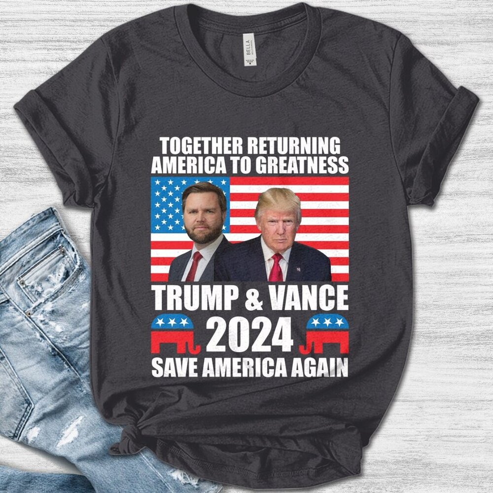 Trump Vance 2024 Shirt, Vice President JD Vance Shirt, VP Vance 24 Shirt, Trump